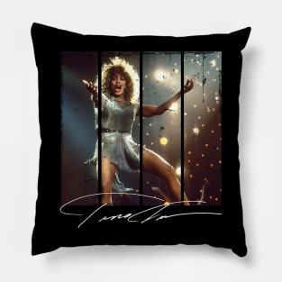 Tina Turner Action Pillow