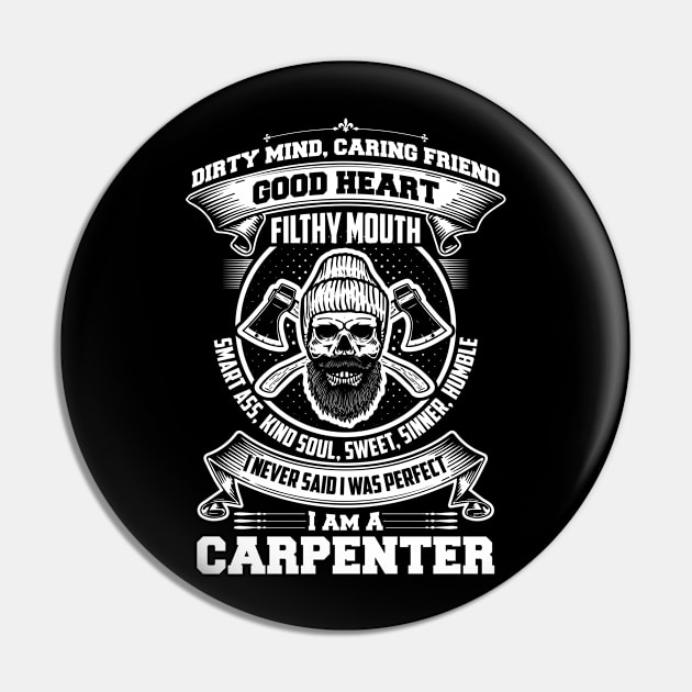 Carpenter Joiner Carpenter Carpenter Pin by OfCA Design