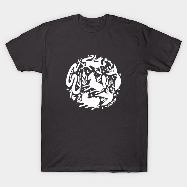 Wild folk moon - Magical Creatures - T-Shirt