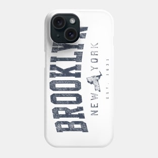 Brooklyn NY Arched Distressed Retro Print Phone Case