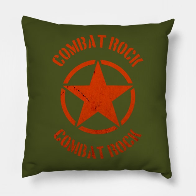 COMBAT ROCK Pillow by BG305