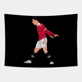 Cristiano Ronaldo celebration Tapestry