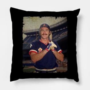 Bobby Grich - Left Baltimore Orioles, Signed With Los Angeles Angels Pillow