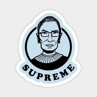 Ruth Bader Ginsberg is Supreme (RBG) Magnet