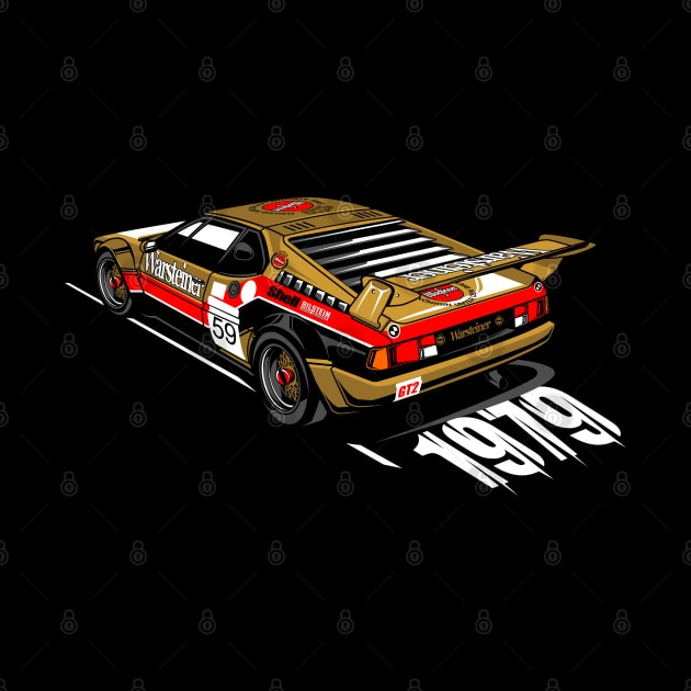 BMW M1 Procar Gold by aredie19