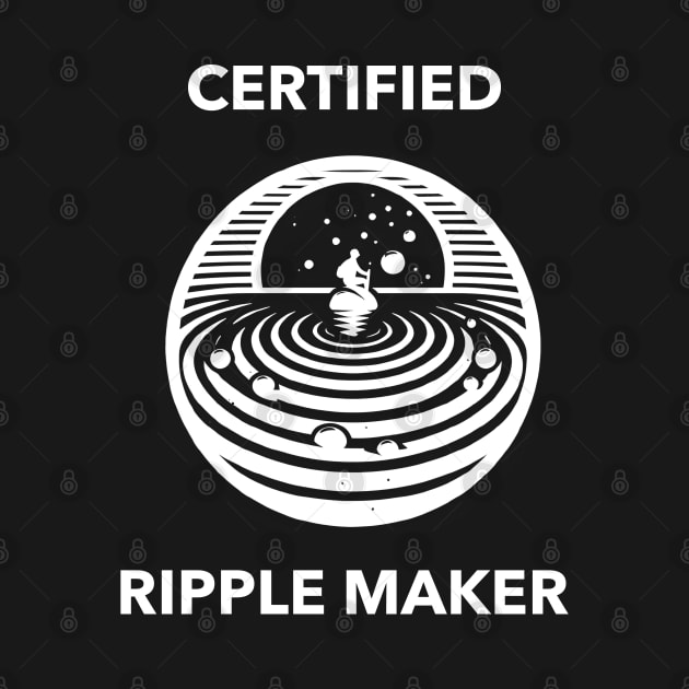 Certified Ripple Maker Stone Skipping Skimming by ThesePrints