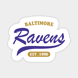 Baltimore Ravens Classic Style Magnet