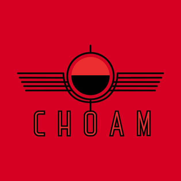 Choam logo red by karlangas