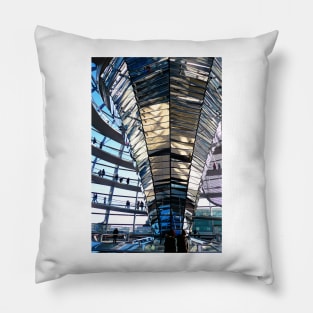 Reichstag Dome German Bundestag Berlin Germany Pillow