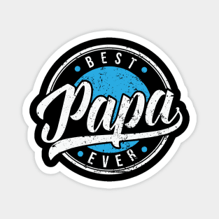 Father's Day 2021 Best Papa Ever Happy Father's Day 2021 Magnet