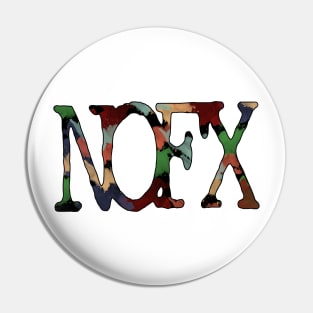 nofx watercolor Pin