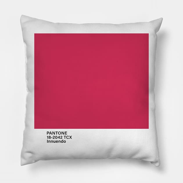 Pantone 18-2042 TCX Innuendo Pillow by princessmi-com