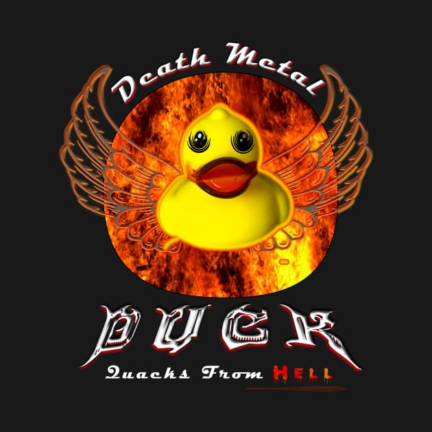 Death Metal Duck by Hornets Nest