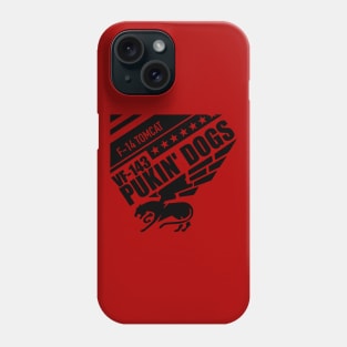 VF-143 Pukin' Dogs - F-14 Tomcat Phone Case