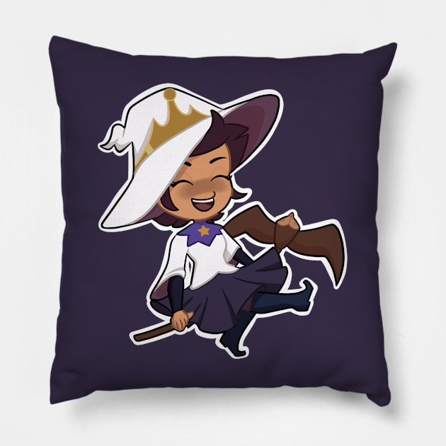 Good witch azura Luz Pillow by dragonlord19