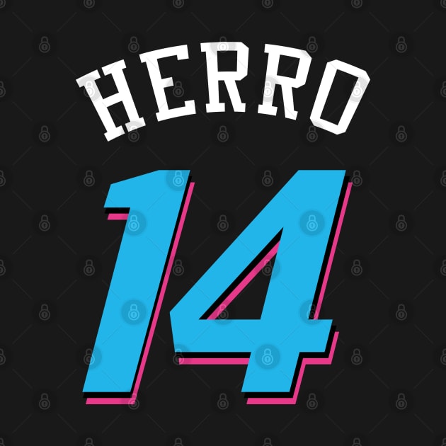 Tyler Herro Number 14 by Cabello's