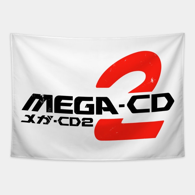 Mega CD 2 - Japanese Sega CD 2 Tapestry by MalcolmDesigns