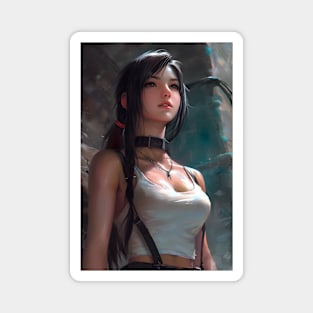 FF7 Rebirth Tifa Lockhart Magnet