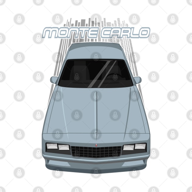 Chevrolet Monte Carlo 1984 - 1989 - light blue by V8social