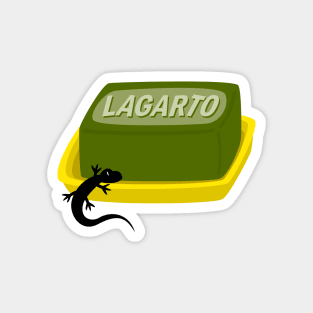 Lagarto Soap Magnet