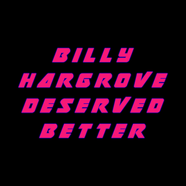 billy deserved better by strawberryplanet