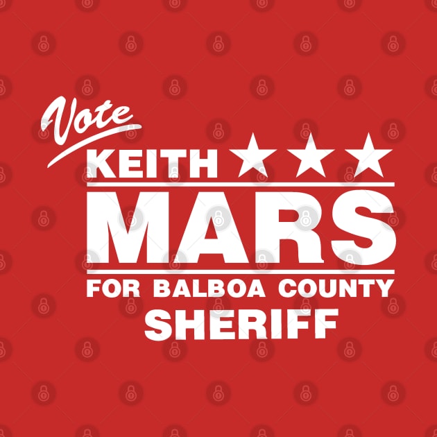 Keith Mars for Sheriff by huckblade