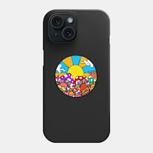 Sun Mushrooms Phone Case