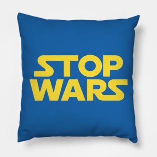 Stop Wars Pillow