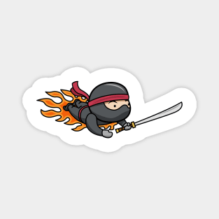 Flying Ninja Magnet