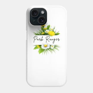 Park rangers | Flower nature Phone Case