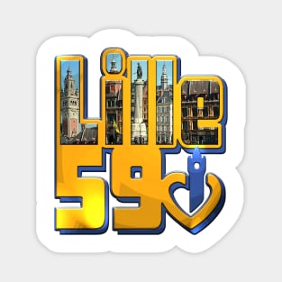 Lille 59 Magnet