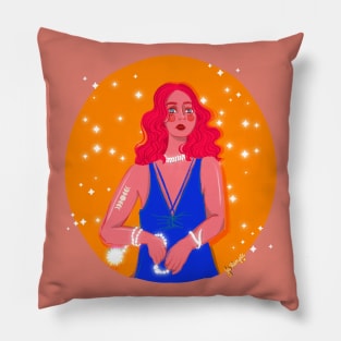 Astro Girl Pillow