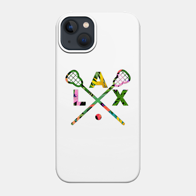 Floral lacrosse - Lacrosse - Phone Case