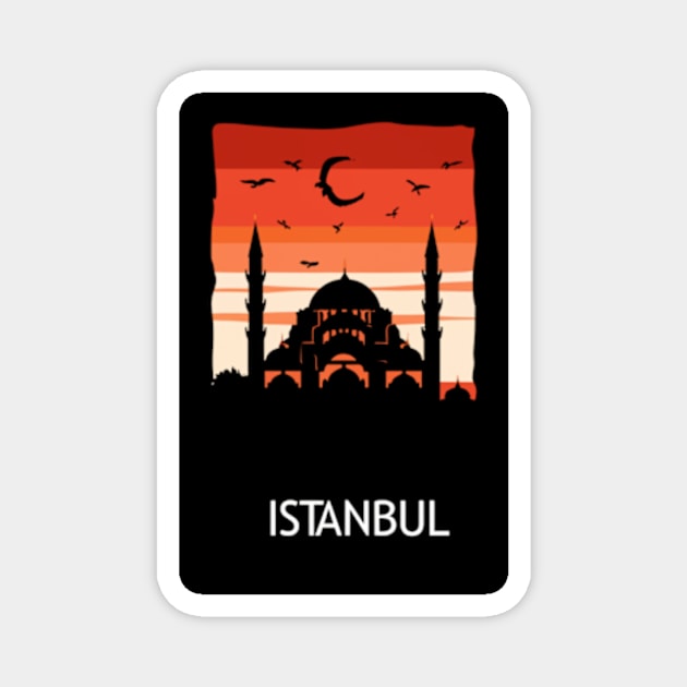 Istanbul Magnet by TshirtMA