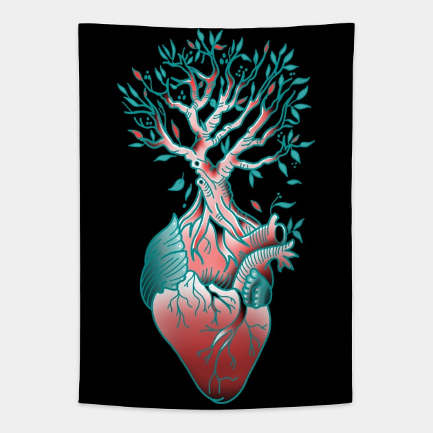 Tree of Life Tapestry by HAPHEART.COM