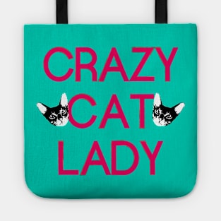 Crazy cat lady trendy shirt Tote