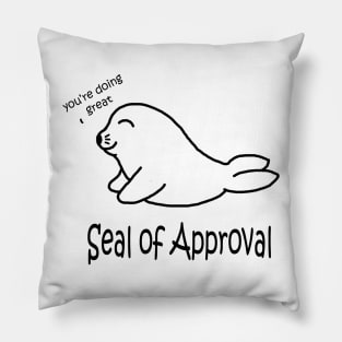 Seal of Approval Pillow