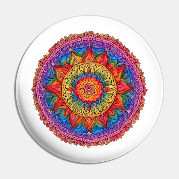 Beautiful mandala with LGBT colors Pin by Studio468