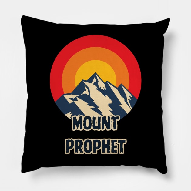 Mount Prophet Pillow by Canada Cities