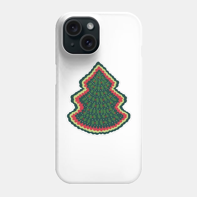 Little Tree Doodle - Fun and fresh digitally illustrated graphic design - Hand-drawn art perfect for stickers and mugs, legging, notebooks, t-shirts, greeting cards, socks, hoodies, pillows and more Phone Case by cherdoodles