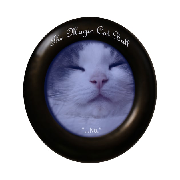 The Magic Cat Ball by Collage Garage Gifts