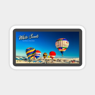 White Sands Hot Air Balloon Invitational Magnet