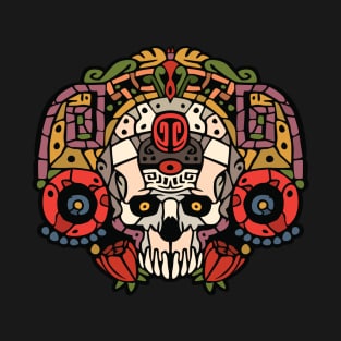 Azteca Skull T-Shirt