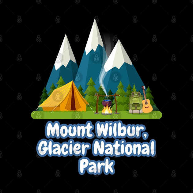 Mount Wilbur, Glacier National Park by Canada Cities