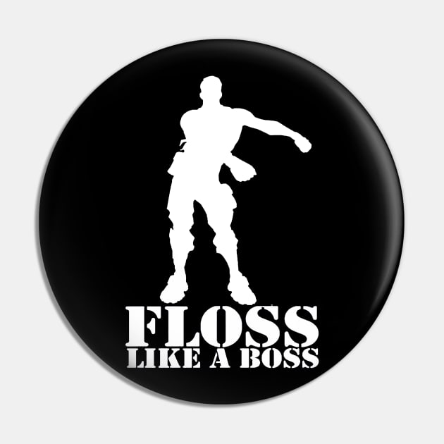 Floss Like A Boss Pin by adapadudesign