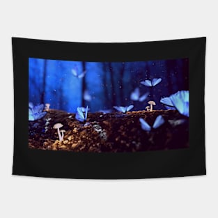 Enchanting Butterfly Blur Tapestry