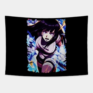 HINATA HYUGA MERCH VTG Tapestry