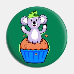 Cute Koala Cake Pin