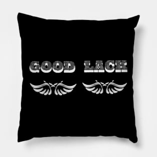 good luck art designs. Pillow