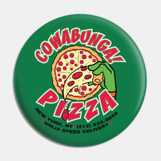 Cowabunga! Pizza Pin